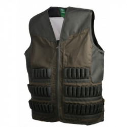 Gilet multi-tubes vert - T607N