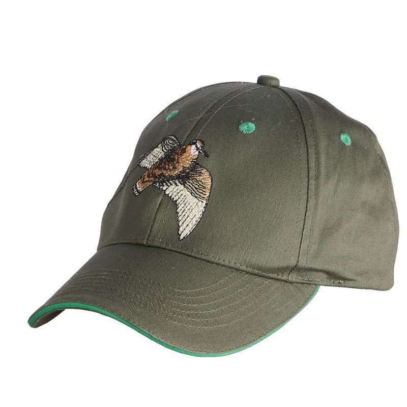 Casquette broderie bécasse / sanglier - - Casquettes - Alré Pêche et Chasse