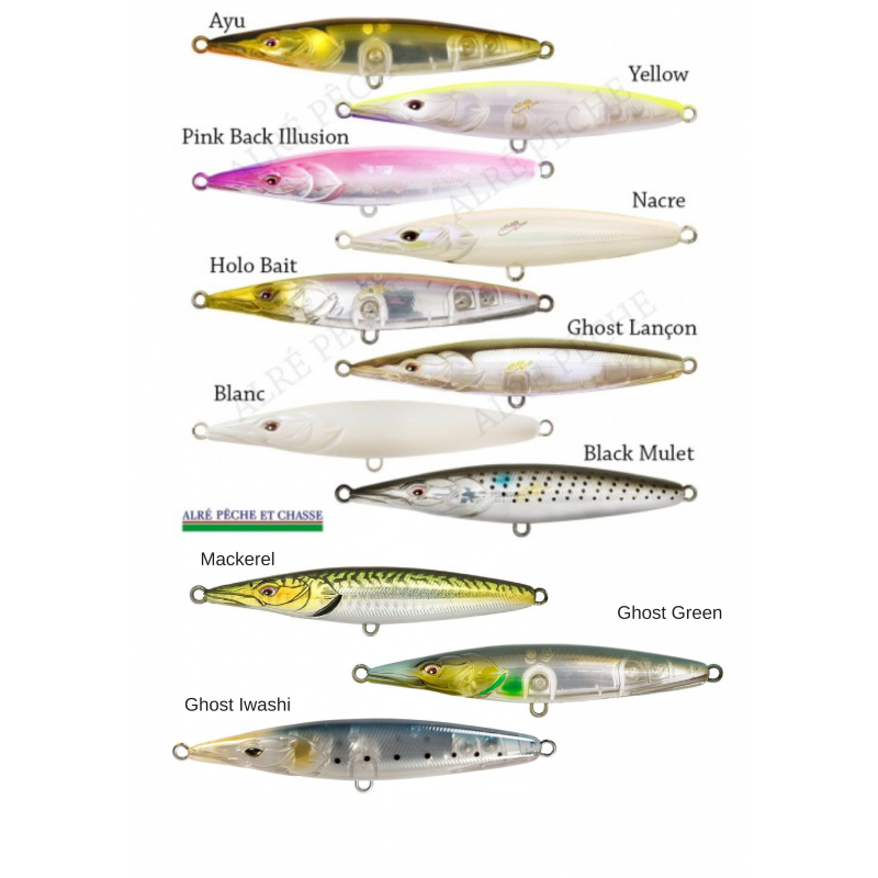 Asturie 170 - Leurres Stickbaits - Alré Pêche et Chasse