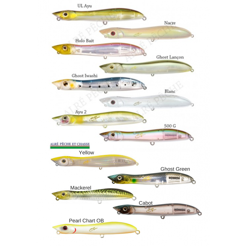 Patchinko 125 - Leurres Stickbaits - Alré Pêche et Chasse