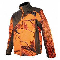 Veste Softshell Sherpa Camo Orange 418