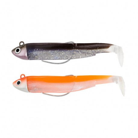 Double Combo Black Minnow 70