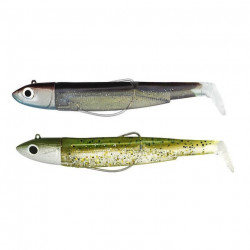 Double Combo Black Minnow 90