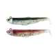 Double Combo Black Minnow 90