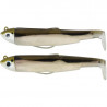 Double Combo Black Minnow 90