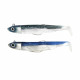 Double Combo Black Minnow 90