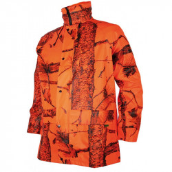 Veste de Pluie Camouflage Orange T425