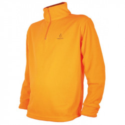 Sweat Polaire Orange Zip T298