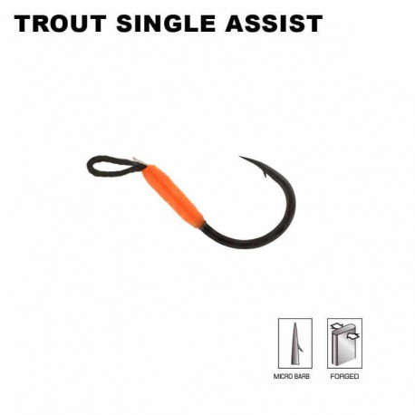 Hamecons Trout Single Assist Hook