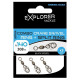 Explorer Tackle Combo Crane Swivel Split Ring 