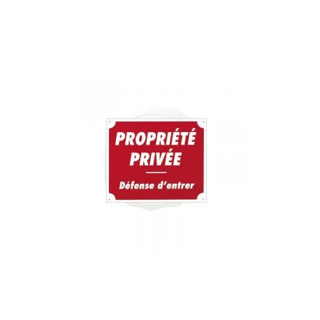 Pancarte Akyl - Propriété privée