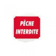 Pancarte Akyl - Pêche Interdite