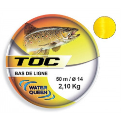 NYLON WATER QUEEN TOC JAUNE FLUO 150M