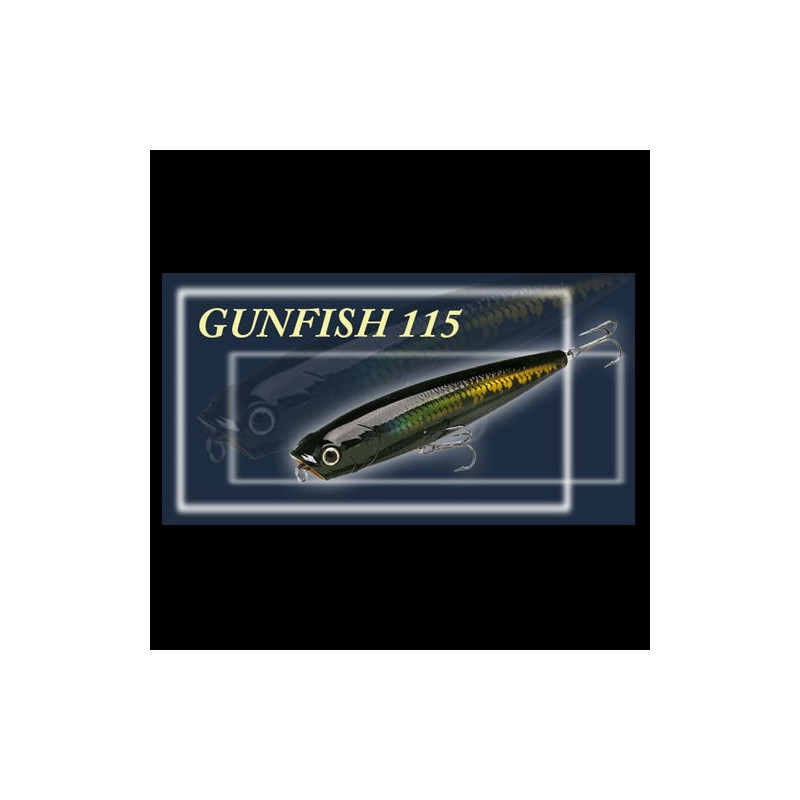 Lucky Craft Gunfish 115 Ghost Minnow