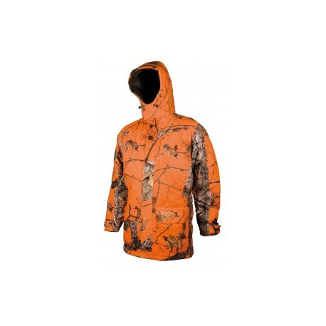 Veste Matelassée Imperméable Camou Orange 461 L