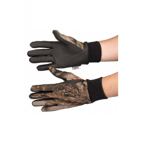 Gants Softshell Camou Kaki