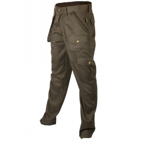 Pantalon Polyester Coton Vert T650
