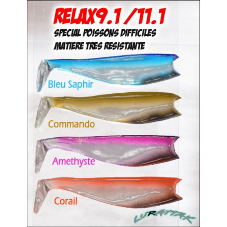 LURATTAK - RELAX9.1 et RELAX11.1 - Queues de rechange