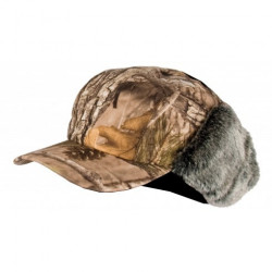 Casquette fourrée camo